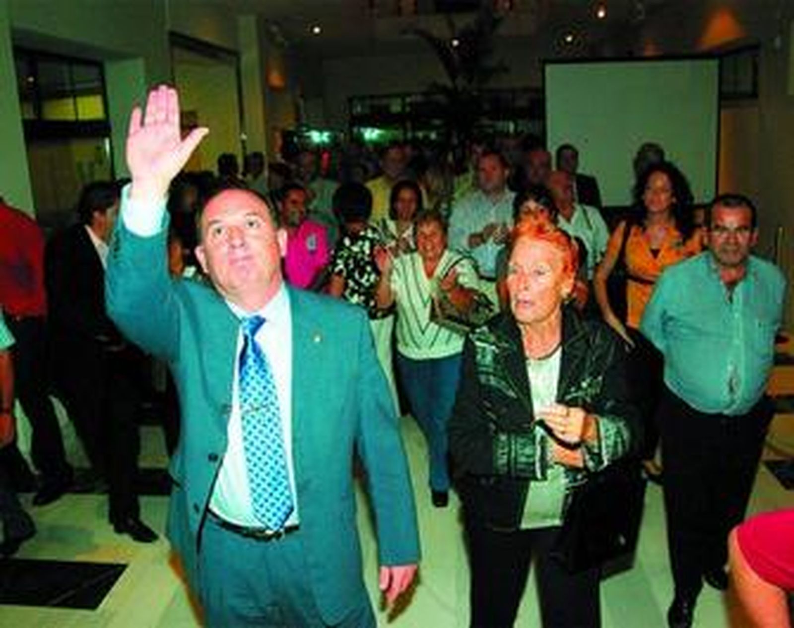 Francisco Delgado Bonilla, se despide, tras el Pleno municipal del pasado martes.