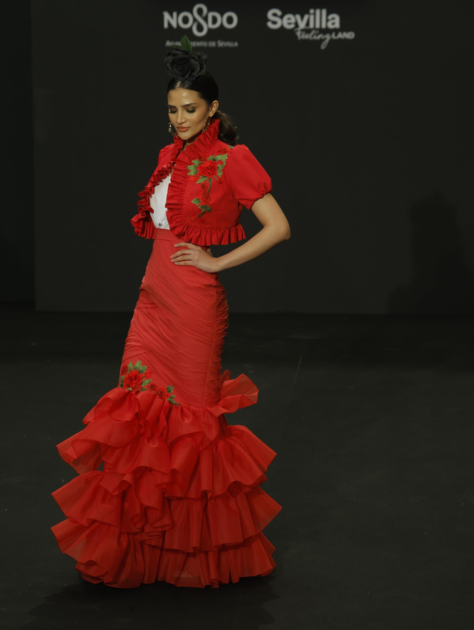 Emprende Lunares, el desfile de moda flamenca de Córdoba A Tu Vera, que anticipa la Feria de Abril: todas las fotos.