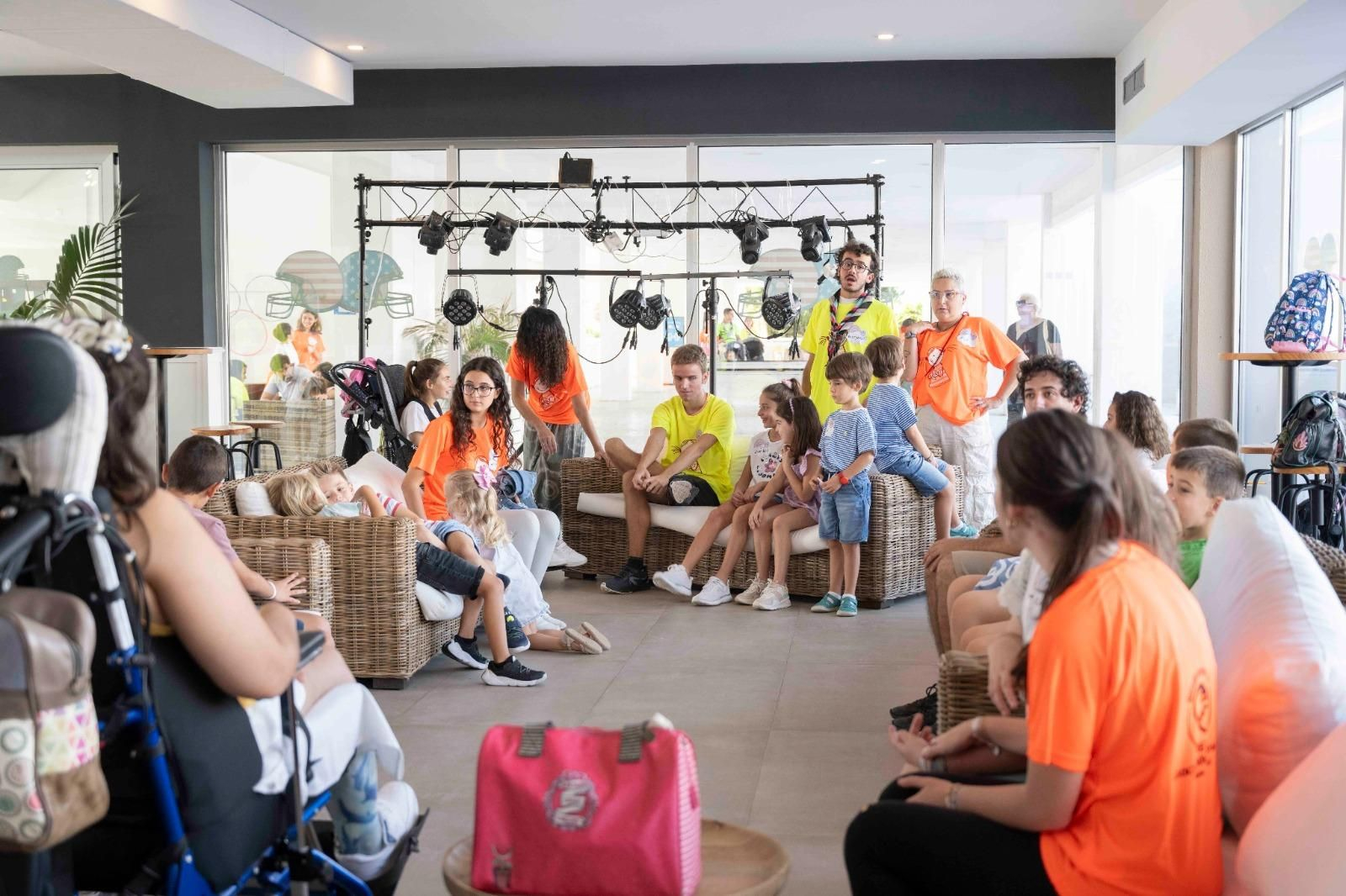 Encuentro de familias de la Asociación Española de Síndrome de Rett en Almería.