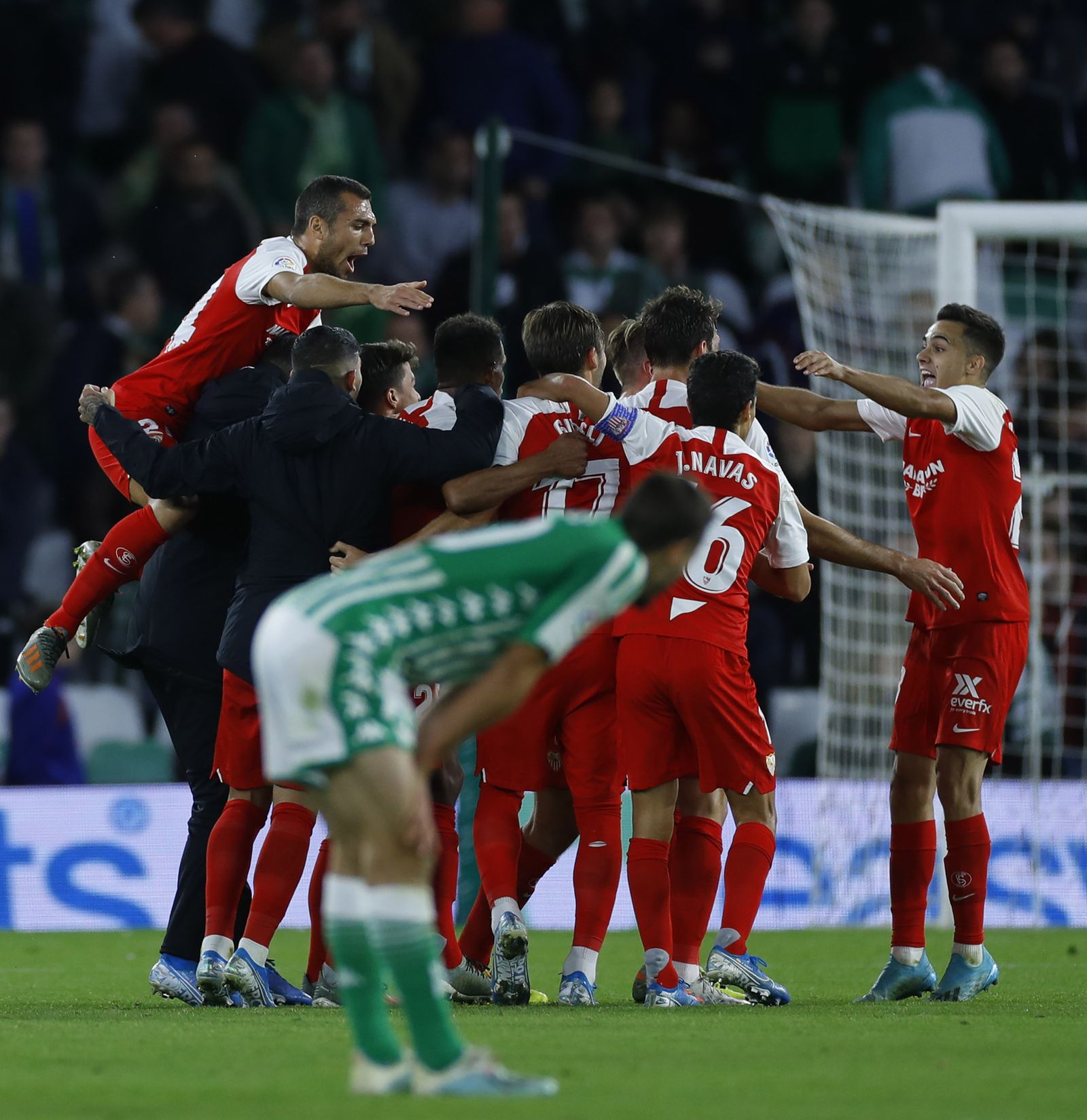 La imágenes del Betis-Sevilla fc