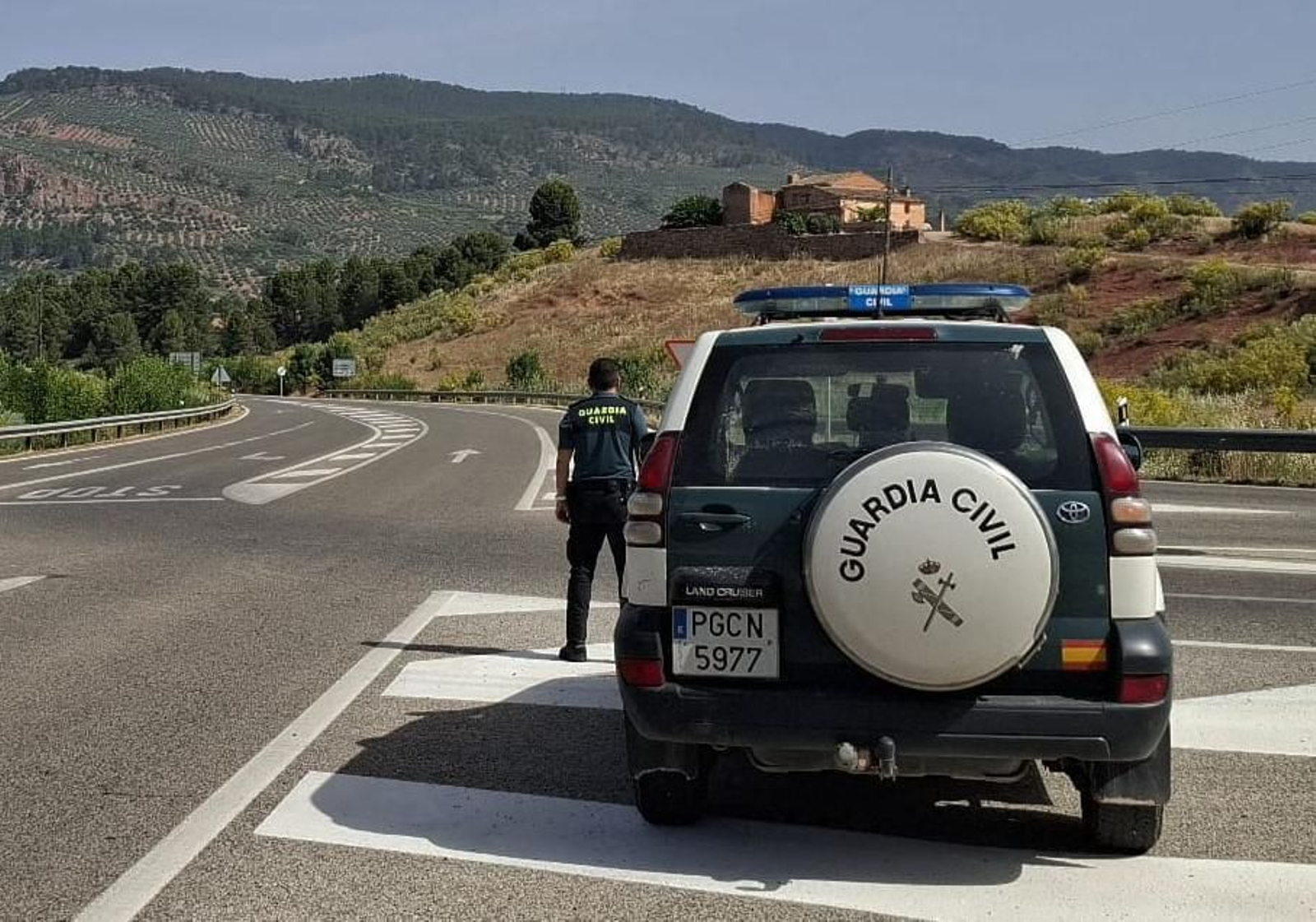 Guardia Civil del puesto de Orcera.