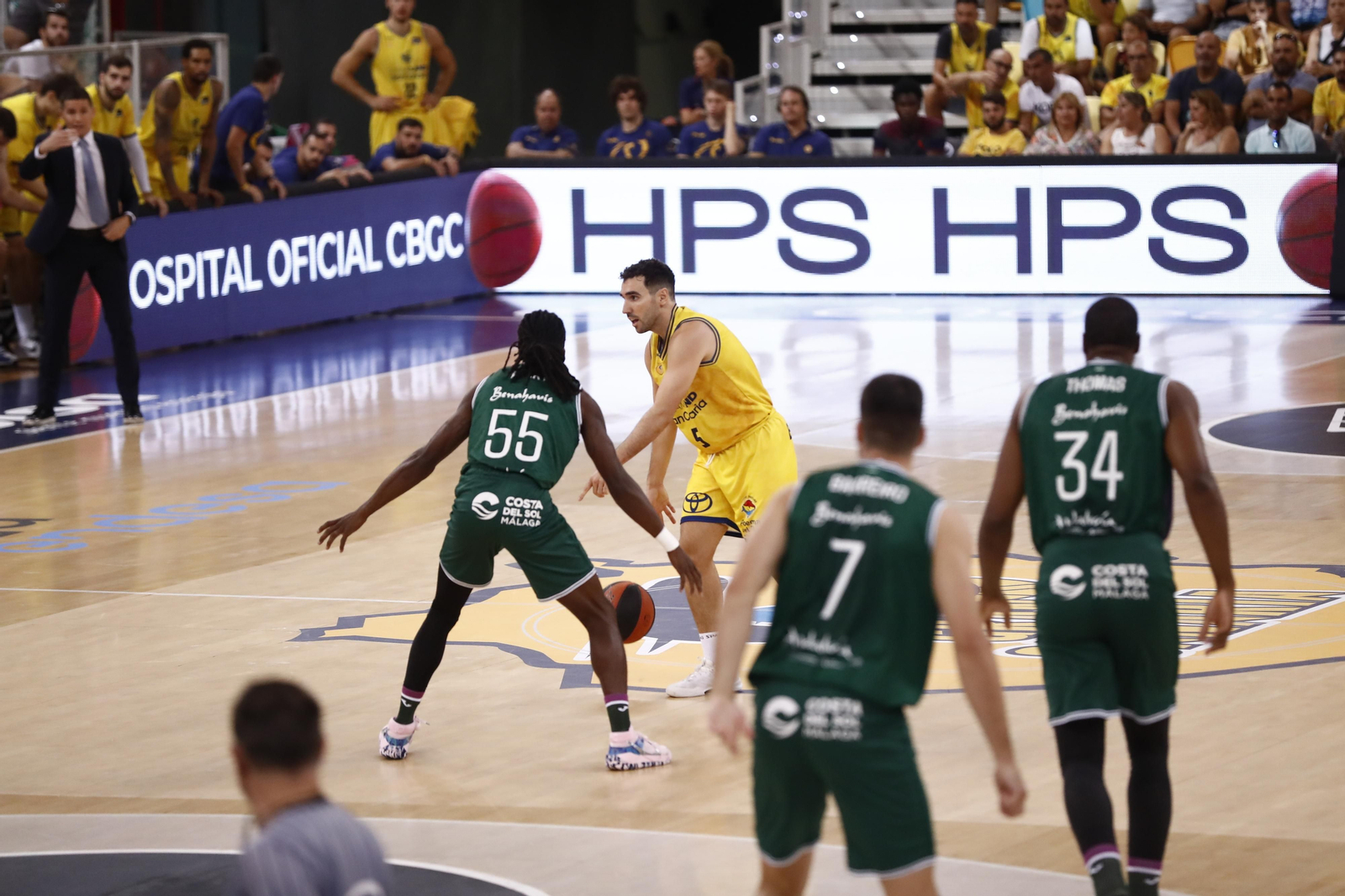 El Dreamland Gran Canaria-Unicaja, en fotos