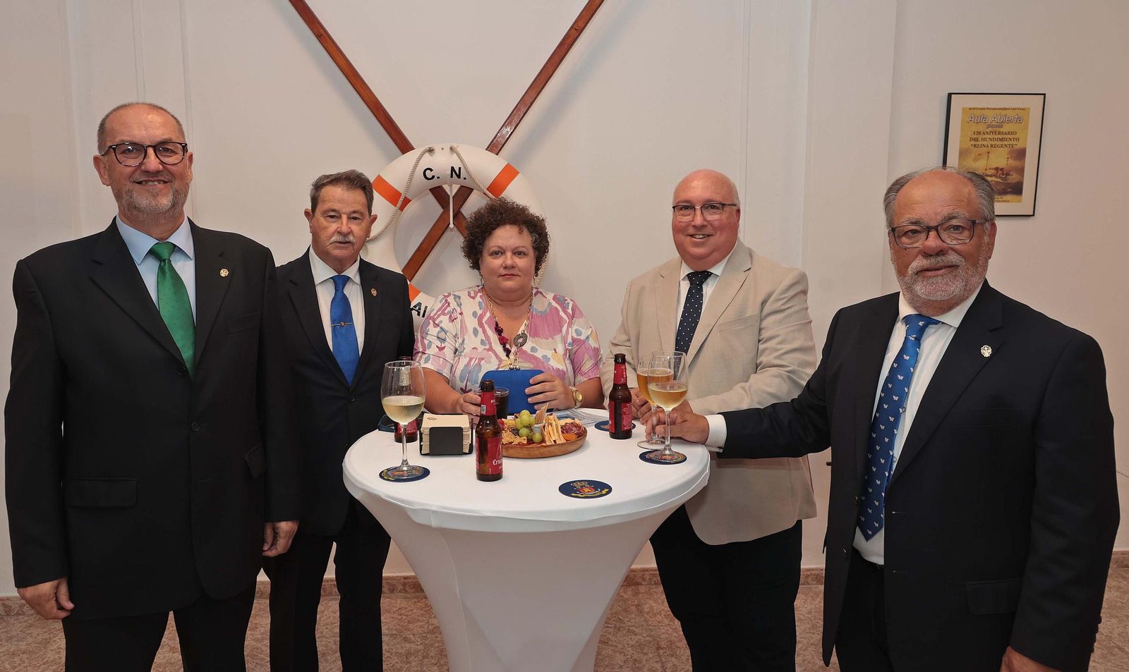 Fotos de la recepción de la Comandancia de Marina y la Autoridad Portuaria de la Bahía de Algeciras con motivo de la festividad de la Virgen del Carmen