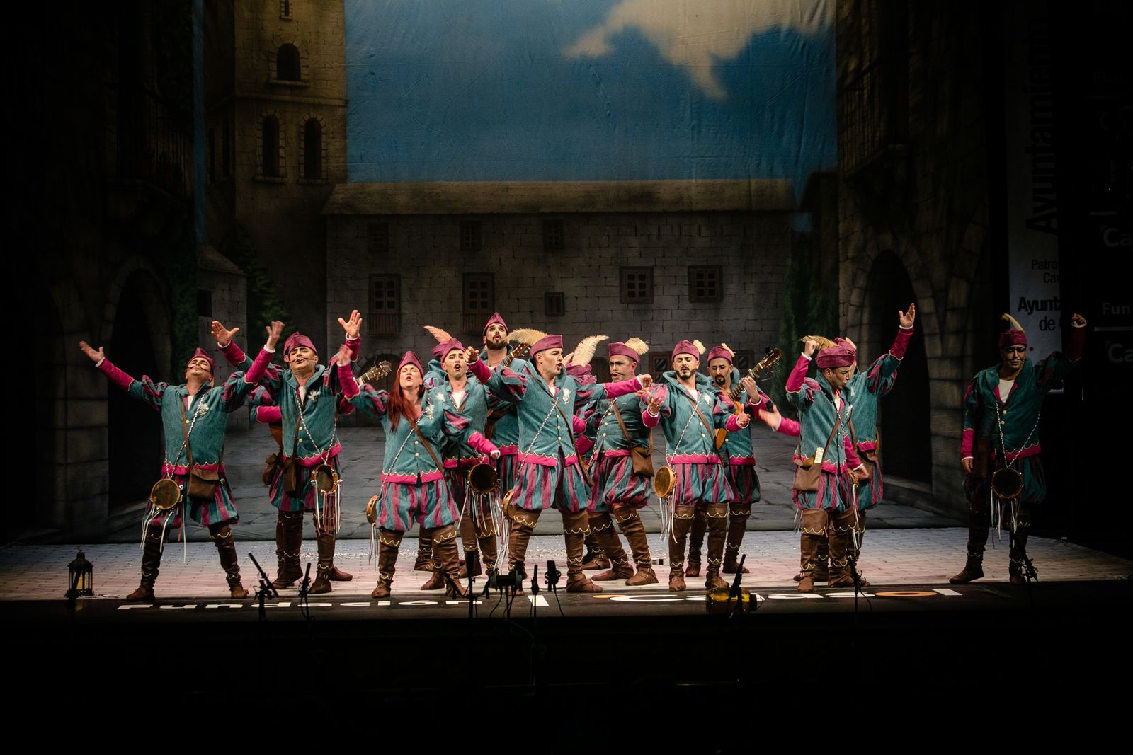 La comparsa "Marcabrú"