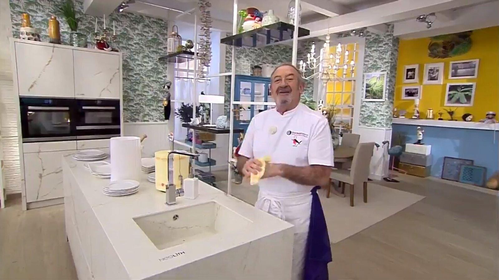 Arguiñano, en su programa de recetas, 'Cocina abierta con Karlos Arguiñano'.