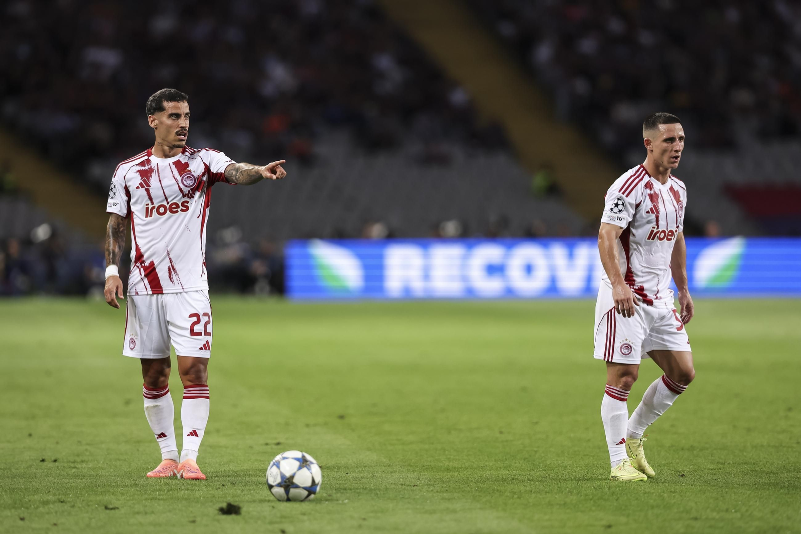 Las fotos del Barcelona-Olympiacos