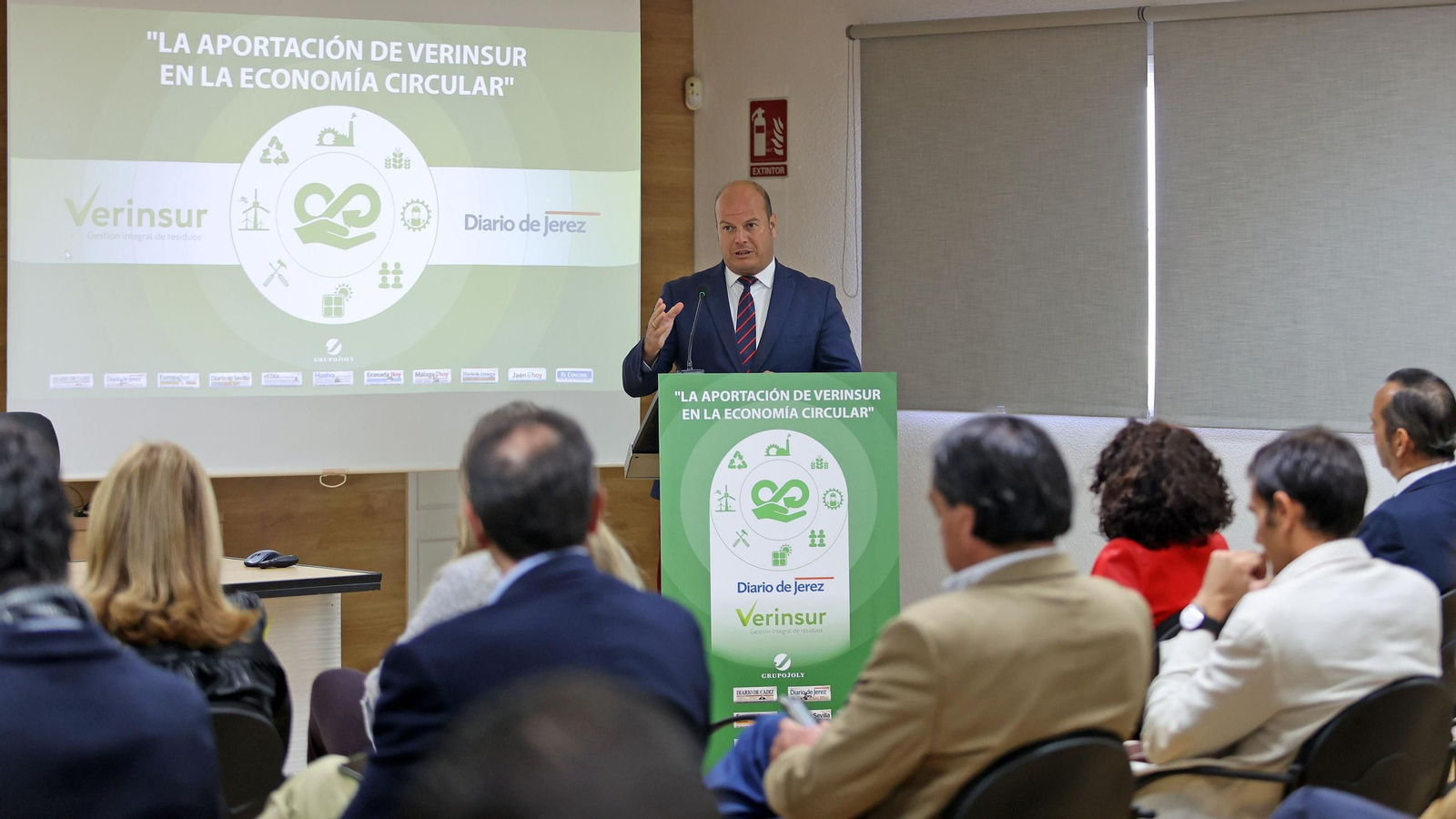 Imágenes de la jornada 'La aportación de Verinsur a la economía circular'