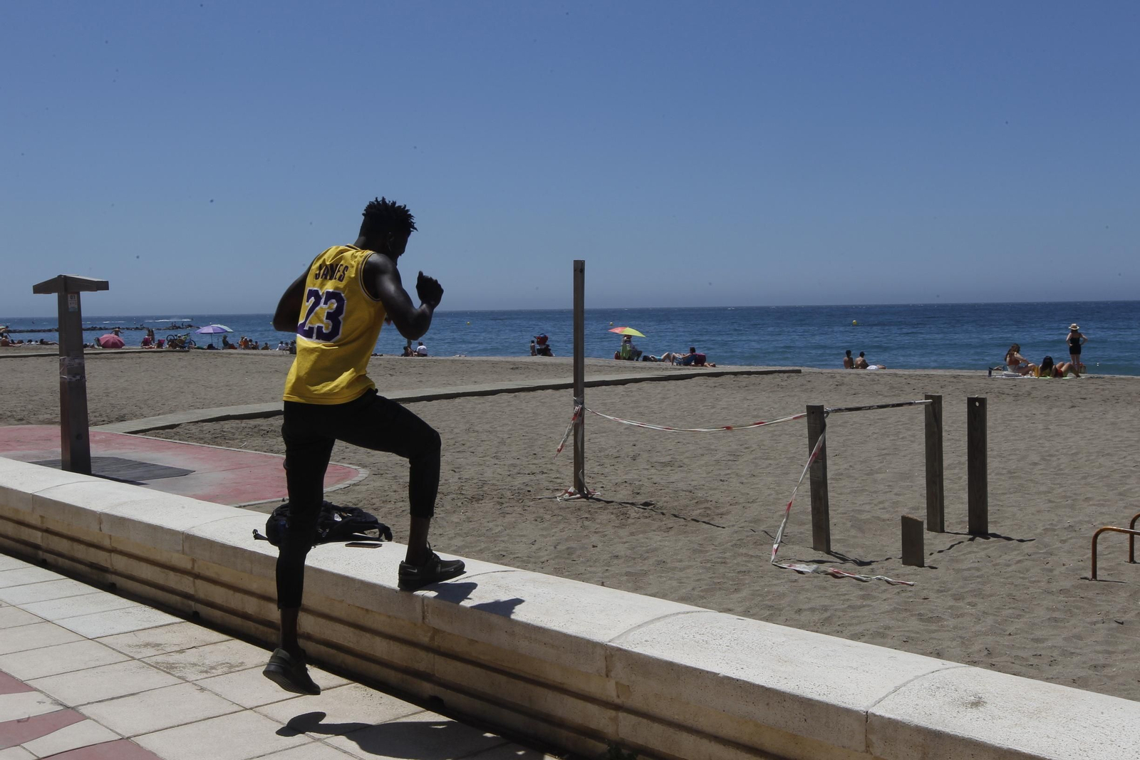 Fotogalería primer día vigilantes playas de Almería