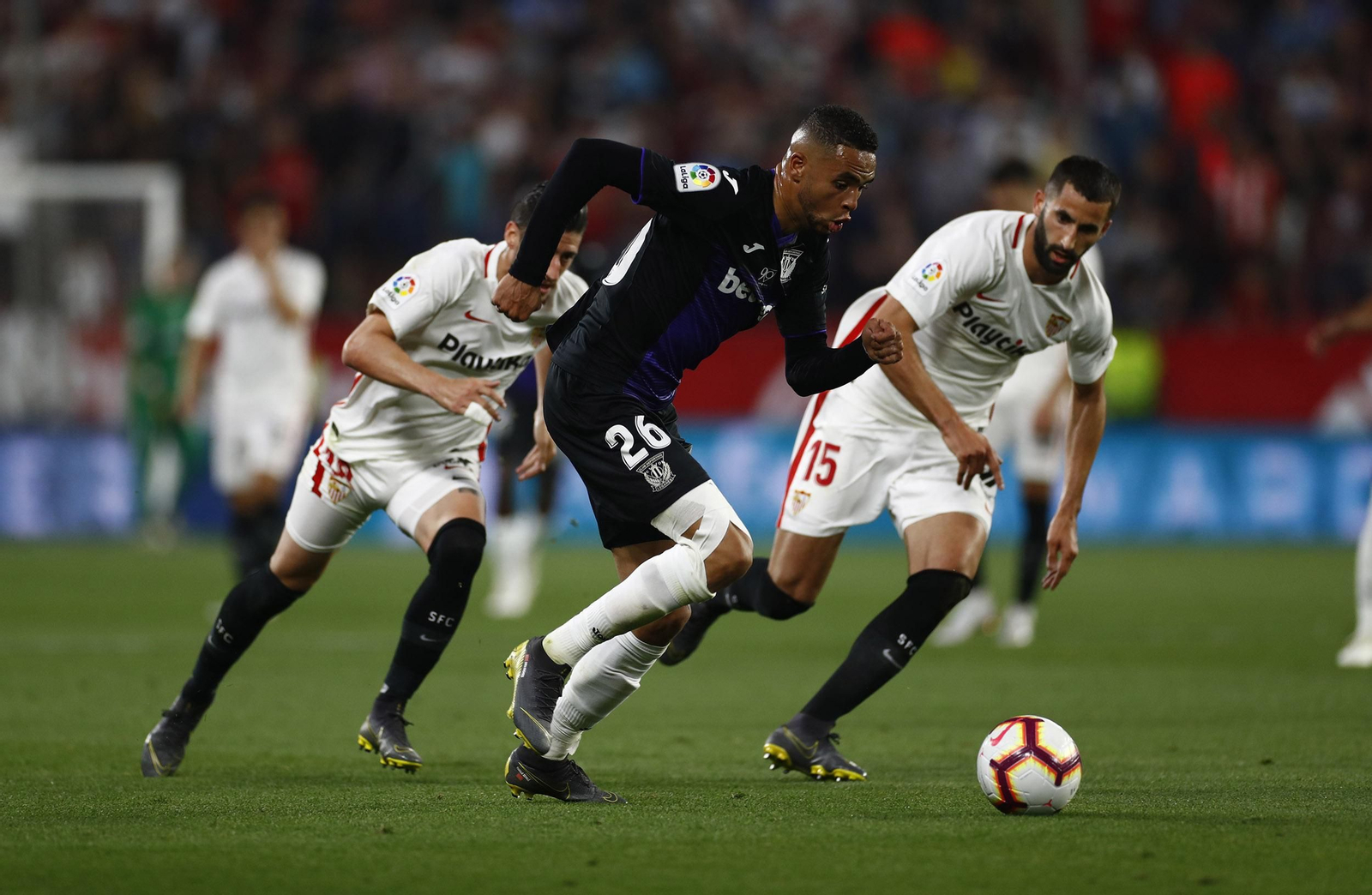 El Sevilla-Leganés, en imágenes