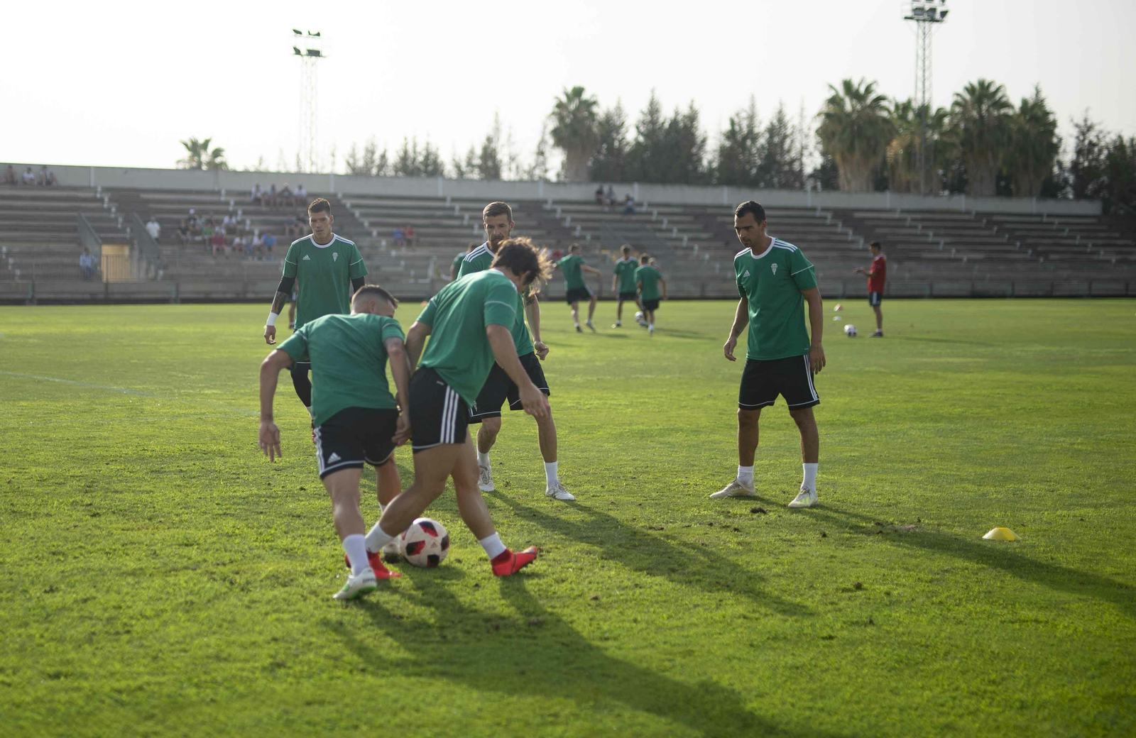 Las imágenes del entrenamiento del Córdoba CF