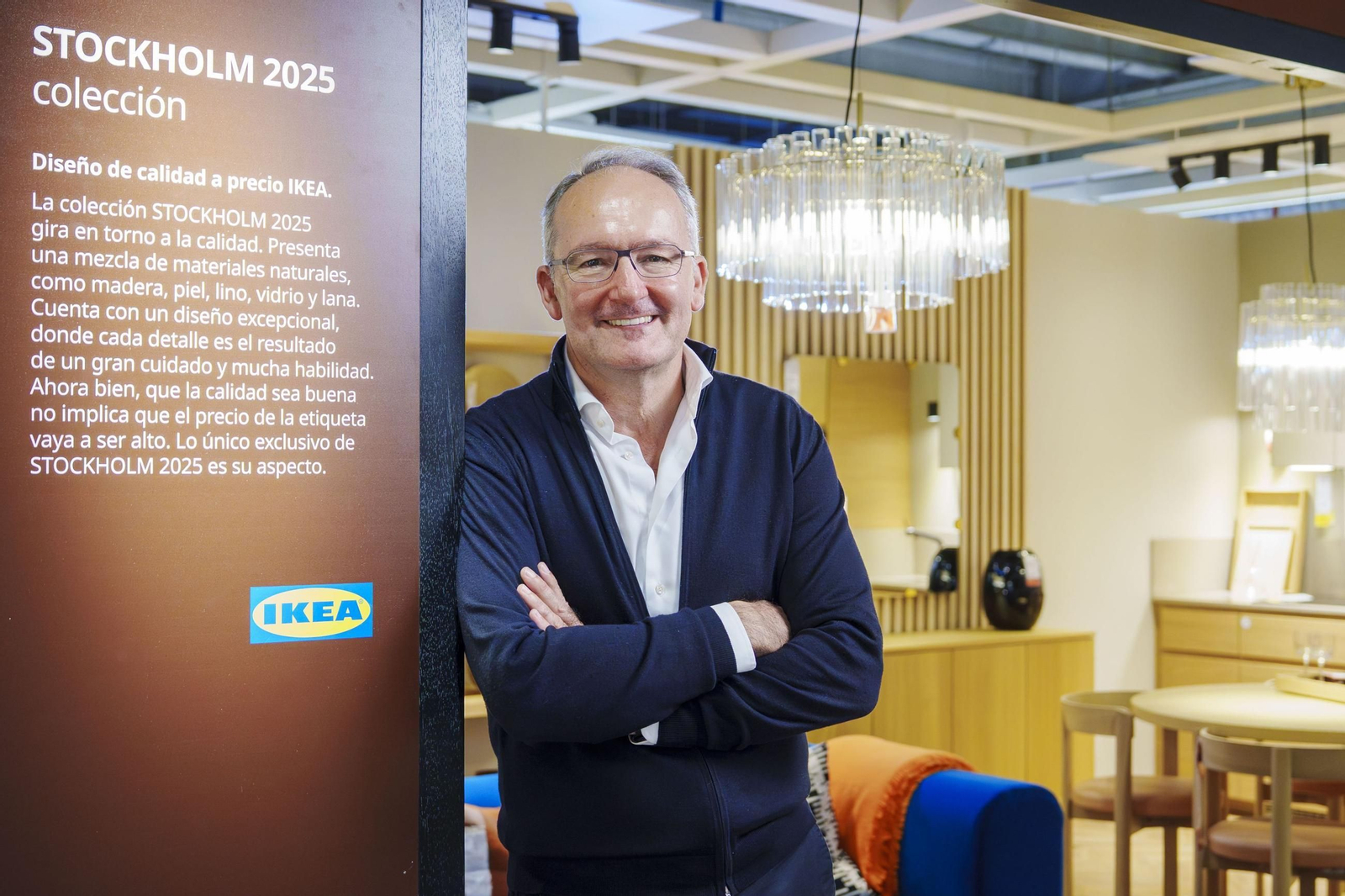 El nuevo CEO de Ingka (Ikea), en la tienda de Sevilla