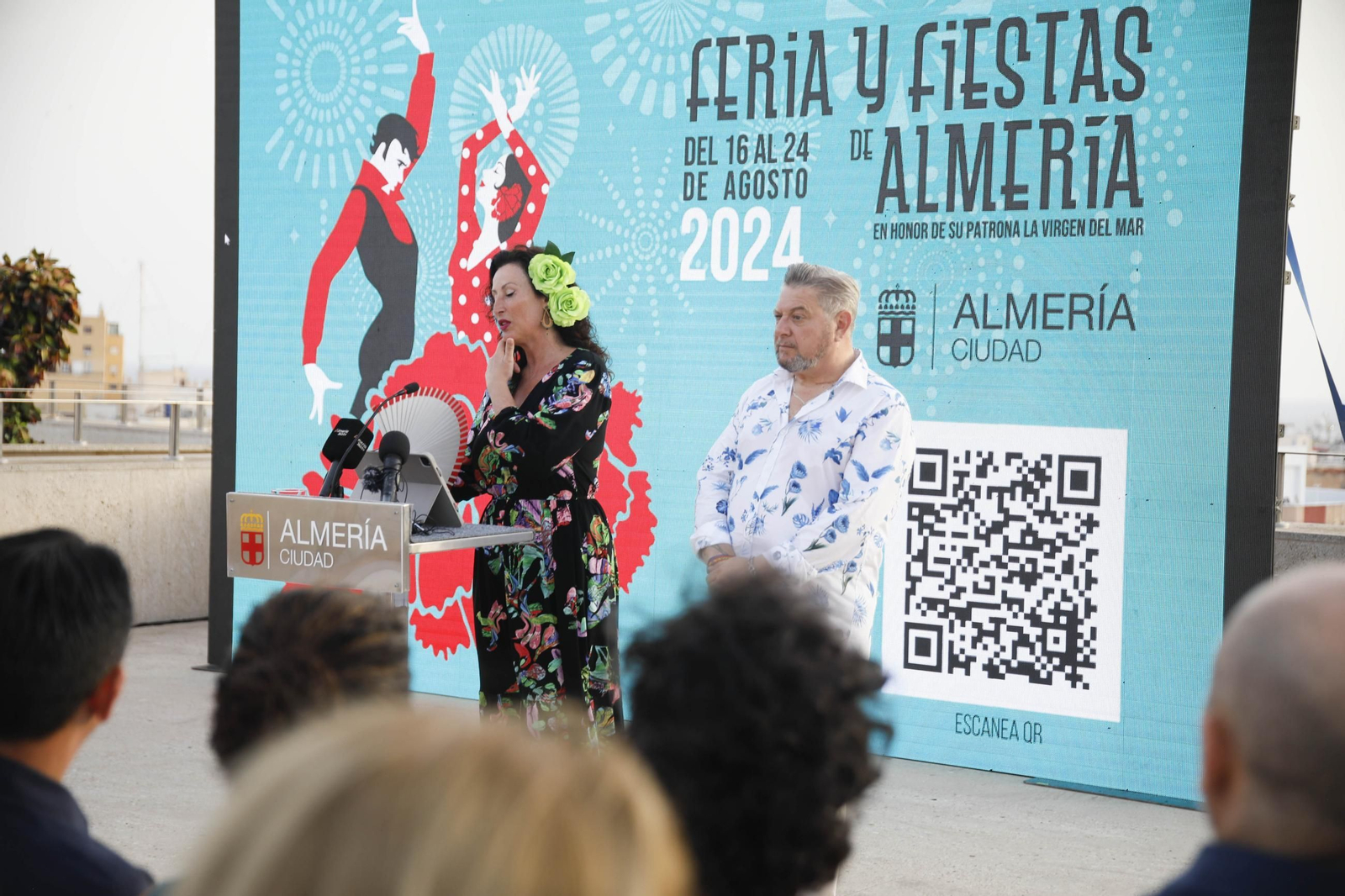 Presentación de la Feria de Almería 2024 en honor de la Virgen del Mar, en imágenes