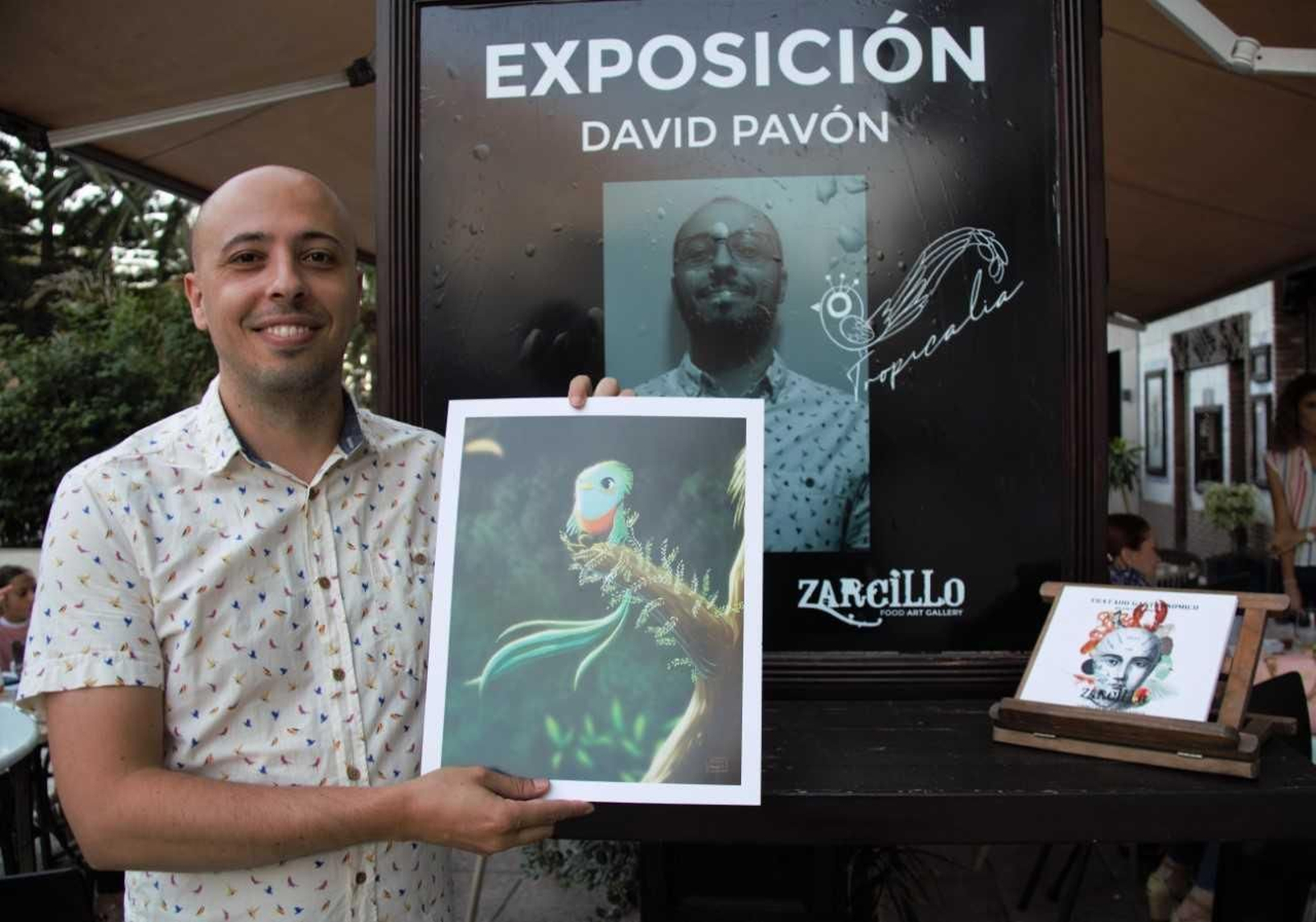 Un mapamundi de aves con lápiz de Disney