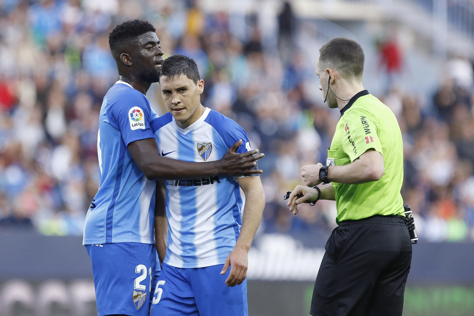 Las imágenes del Málaga - Deportivo
