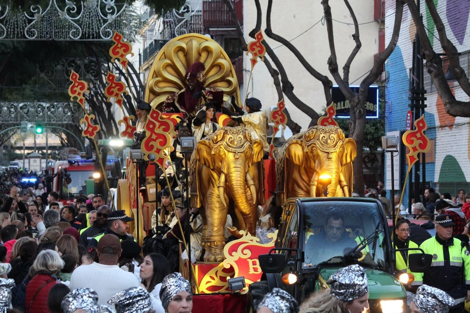 Las imágenes de las cabalgatas de Reyes en la provincia de Málaga