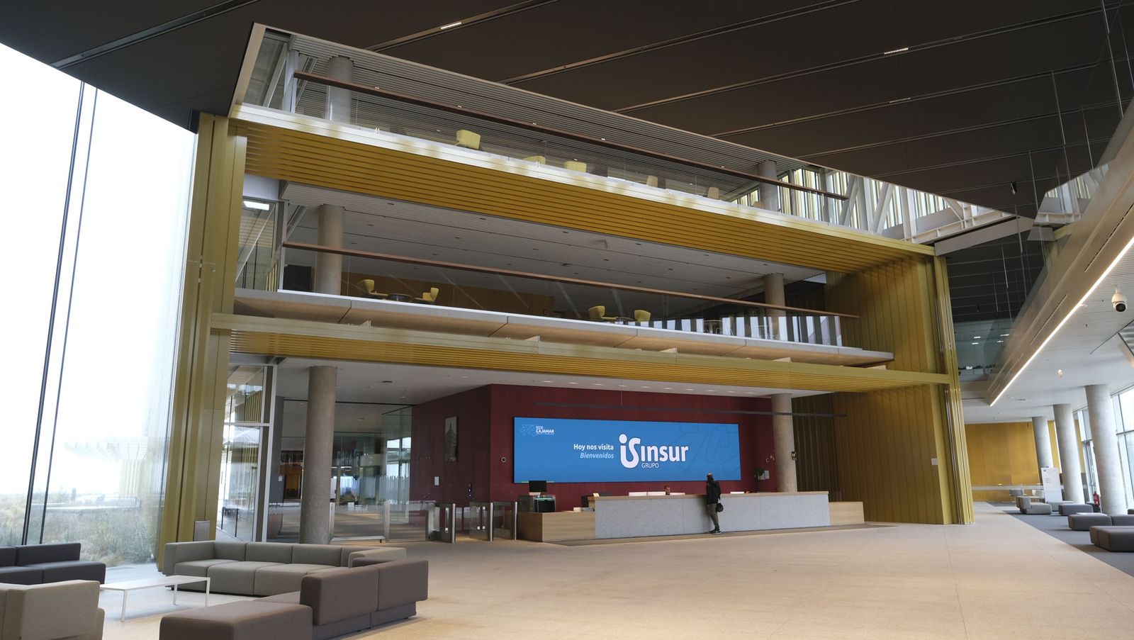 Así es por dentro el Centro Financiero Cajamar, en imágenes