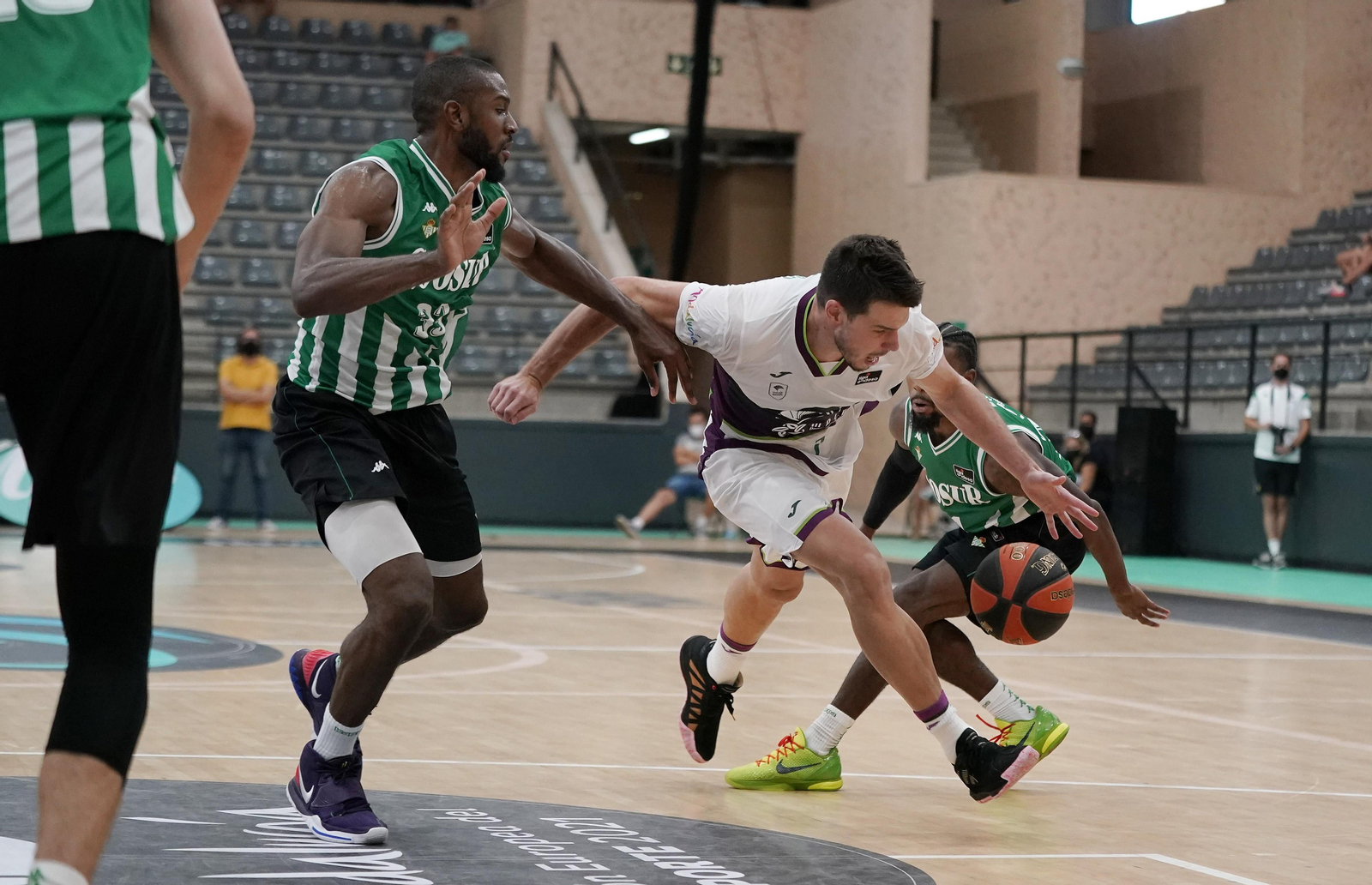 Imagen del Unicaja-Coosur Betis de pretemporada.