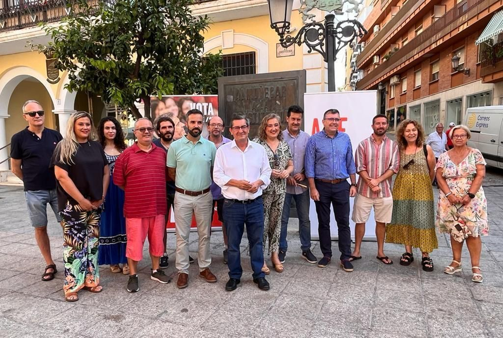 Pepe Entrena, durante su reunión con las comarcas