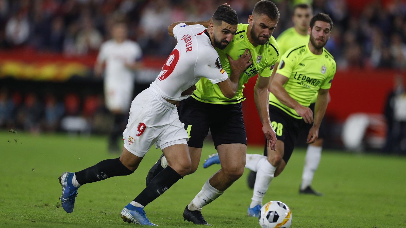 Las fotos del Sevilla-Dudelange