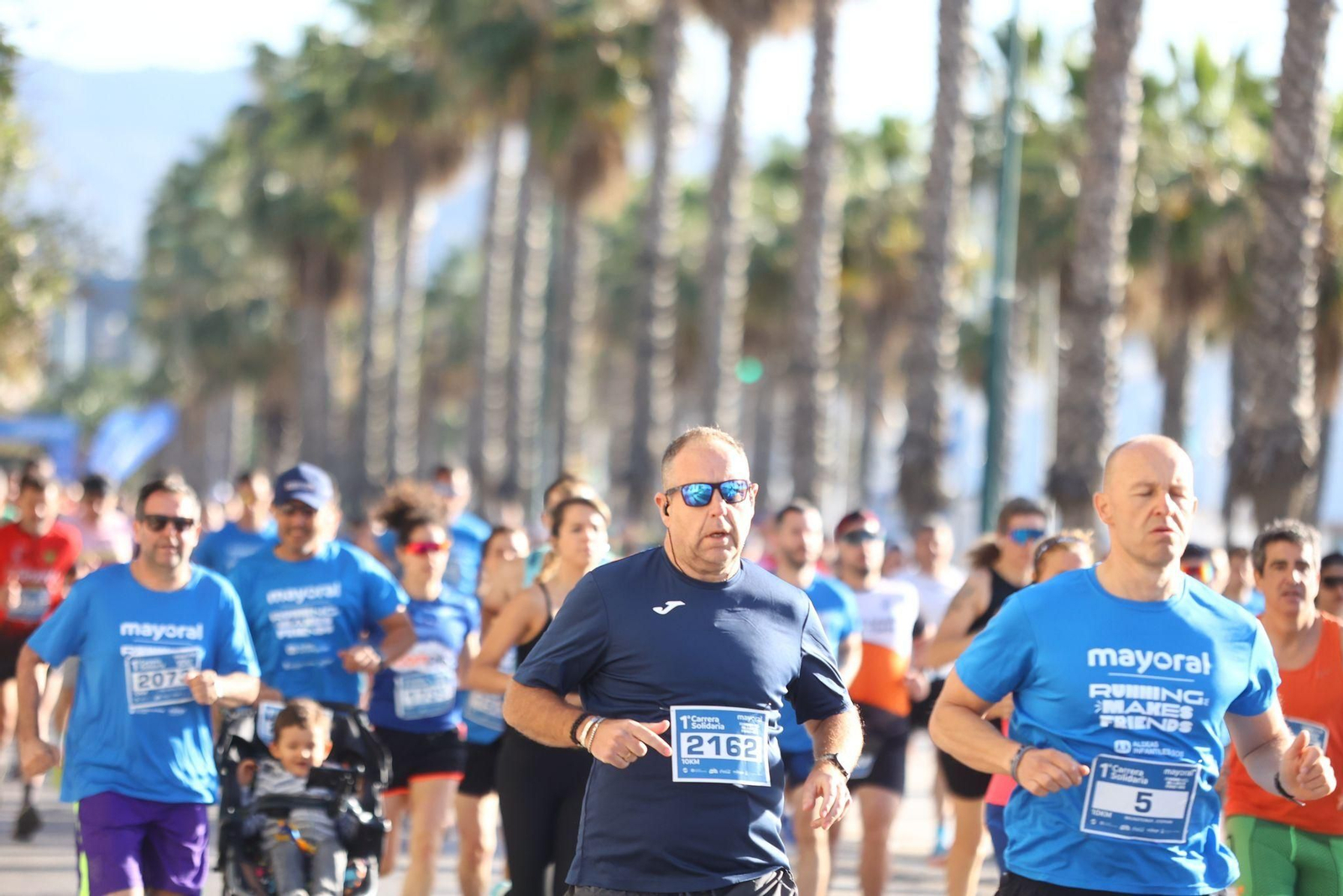 Las mejores fotos de la I Carrera Solidaria Mayoral de Málaga