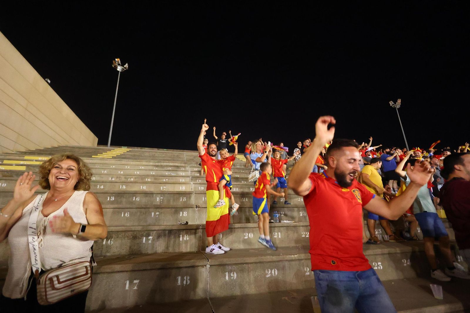 Las fotos de la celebración del título de la Eurocopa de España en el Cortijo de Torres