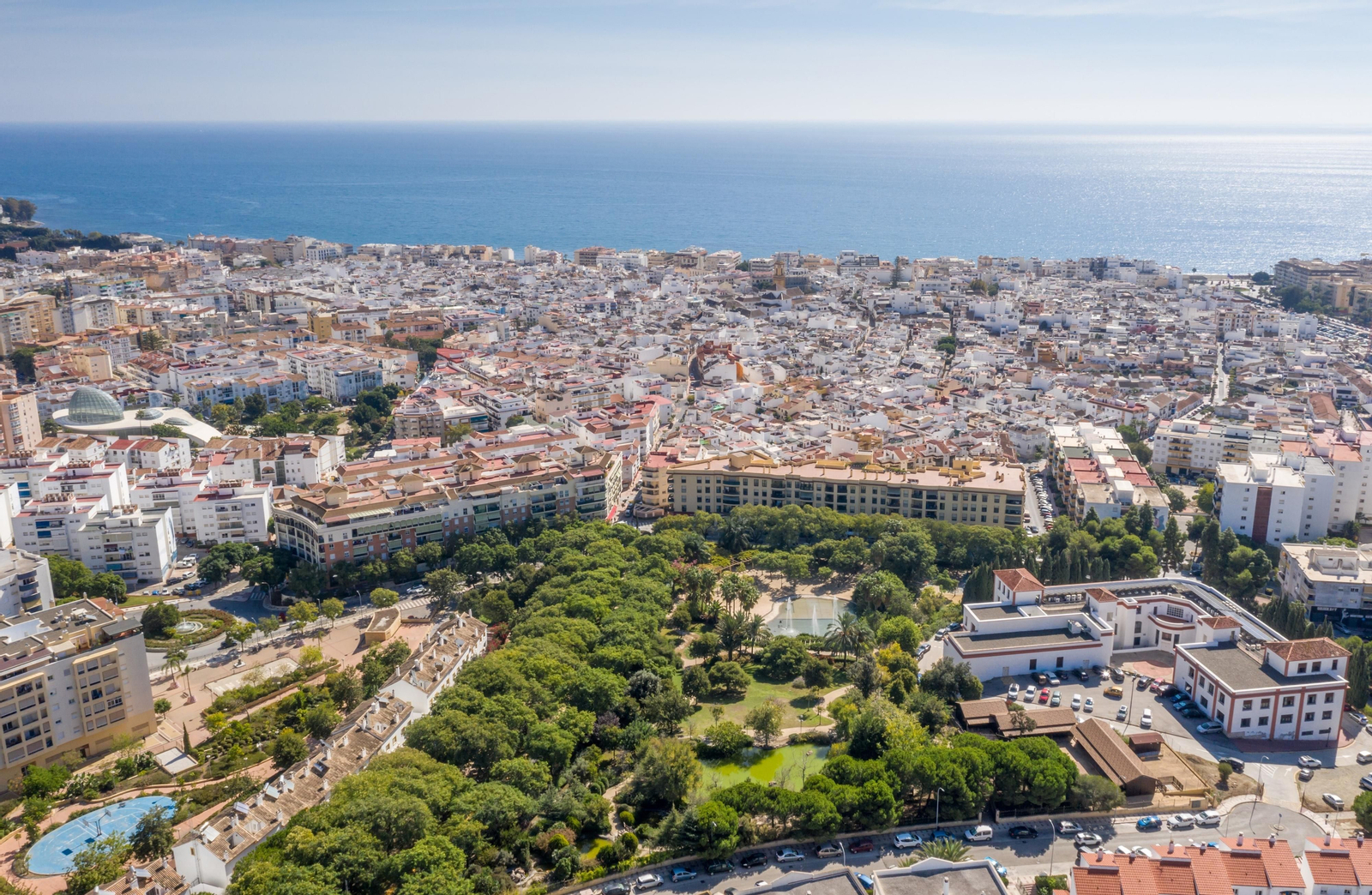 Vista aérea de Estepona.