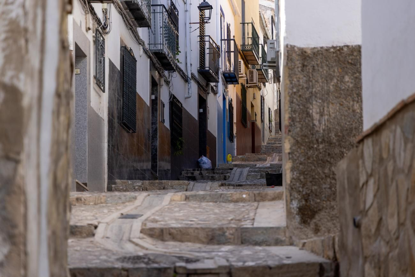 Así se encuentra el barrio de San Juan
