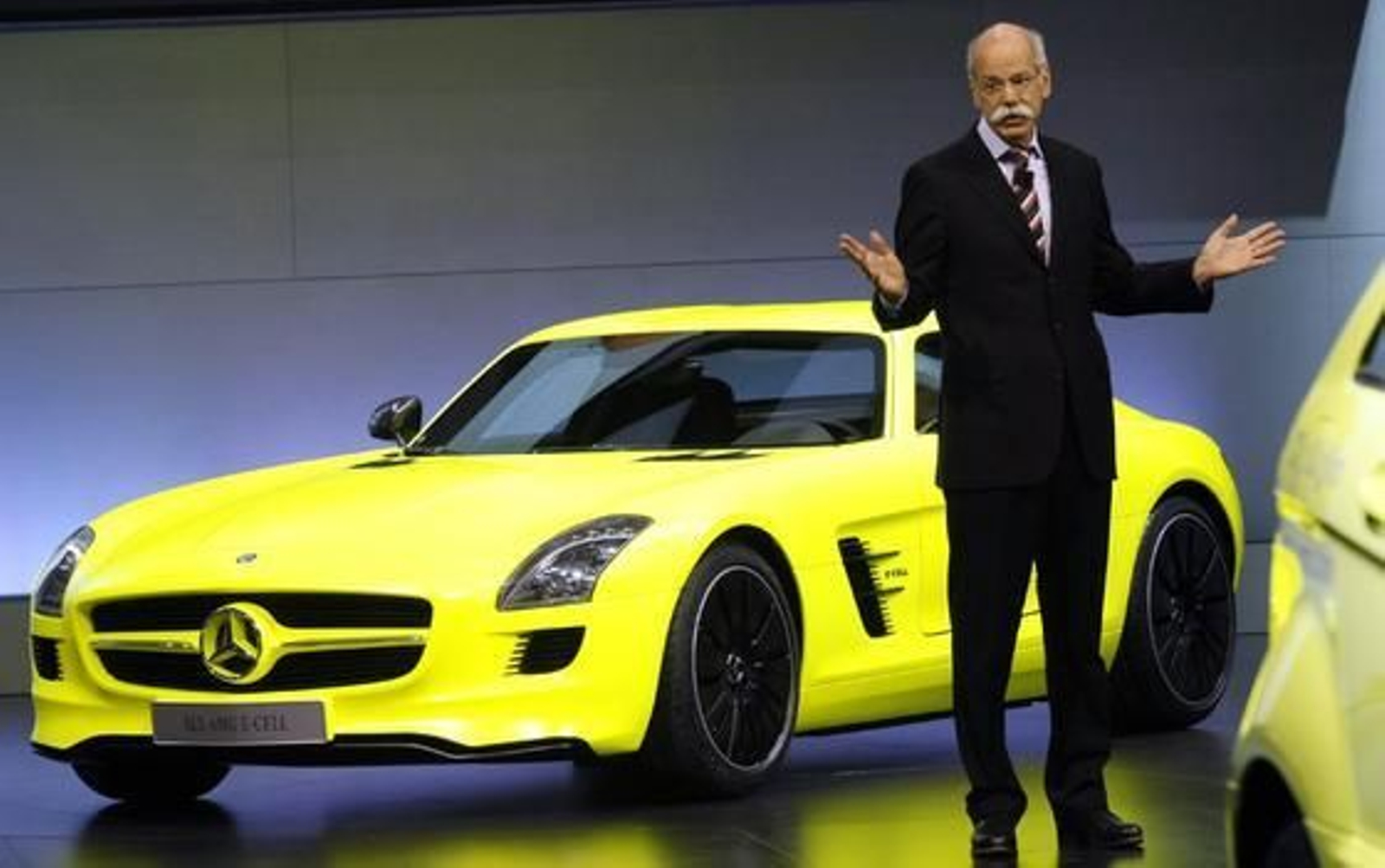 Presentación de los diferentes modelos de coches en el Salón de Detroit.

Foto: AFP/ Reuters