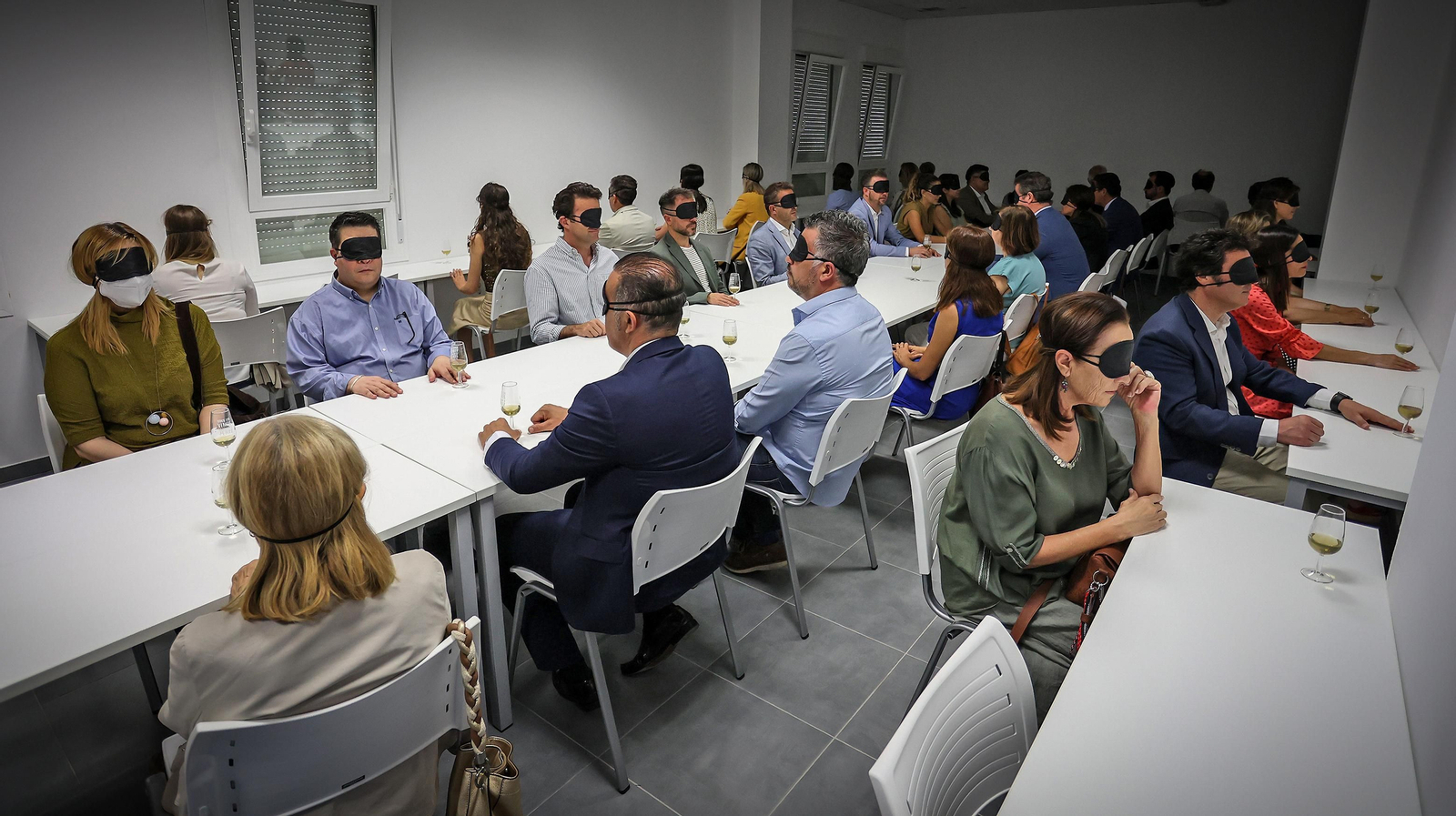 Cata sensorial a ciegas en el Campus de Jerez
