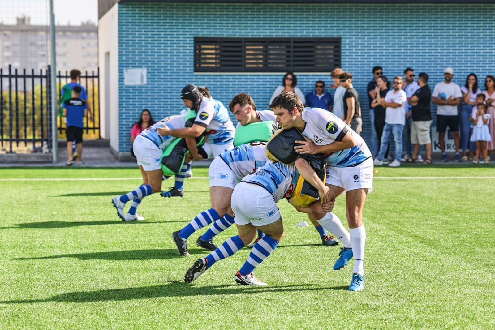 Imágenes de la inauguración del campo de rugby de Huelva