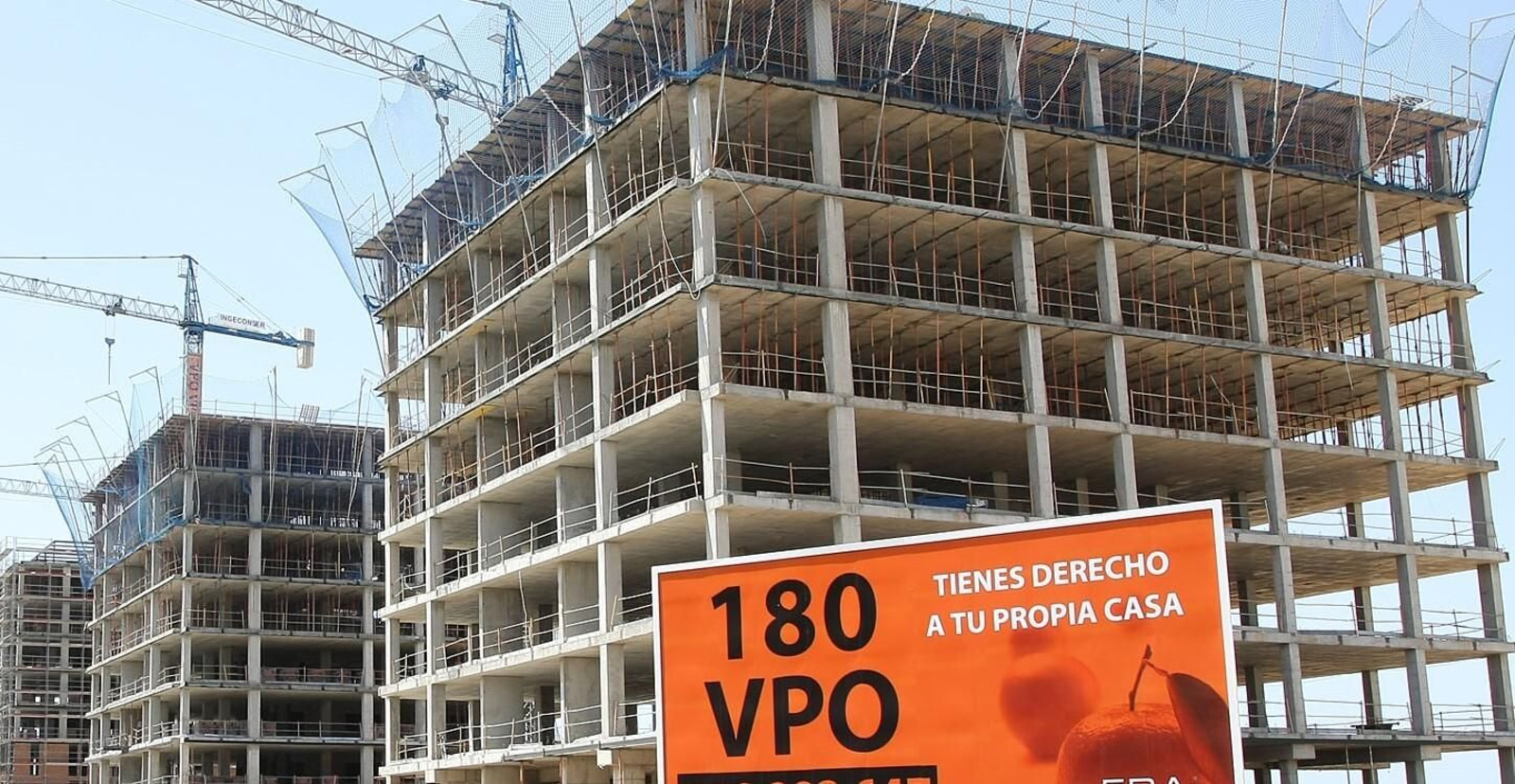 Edificios de VPO en construcción Edificios de VPO en construcción