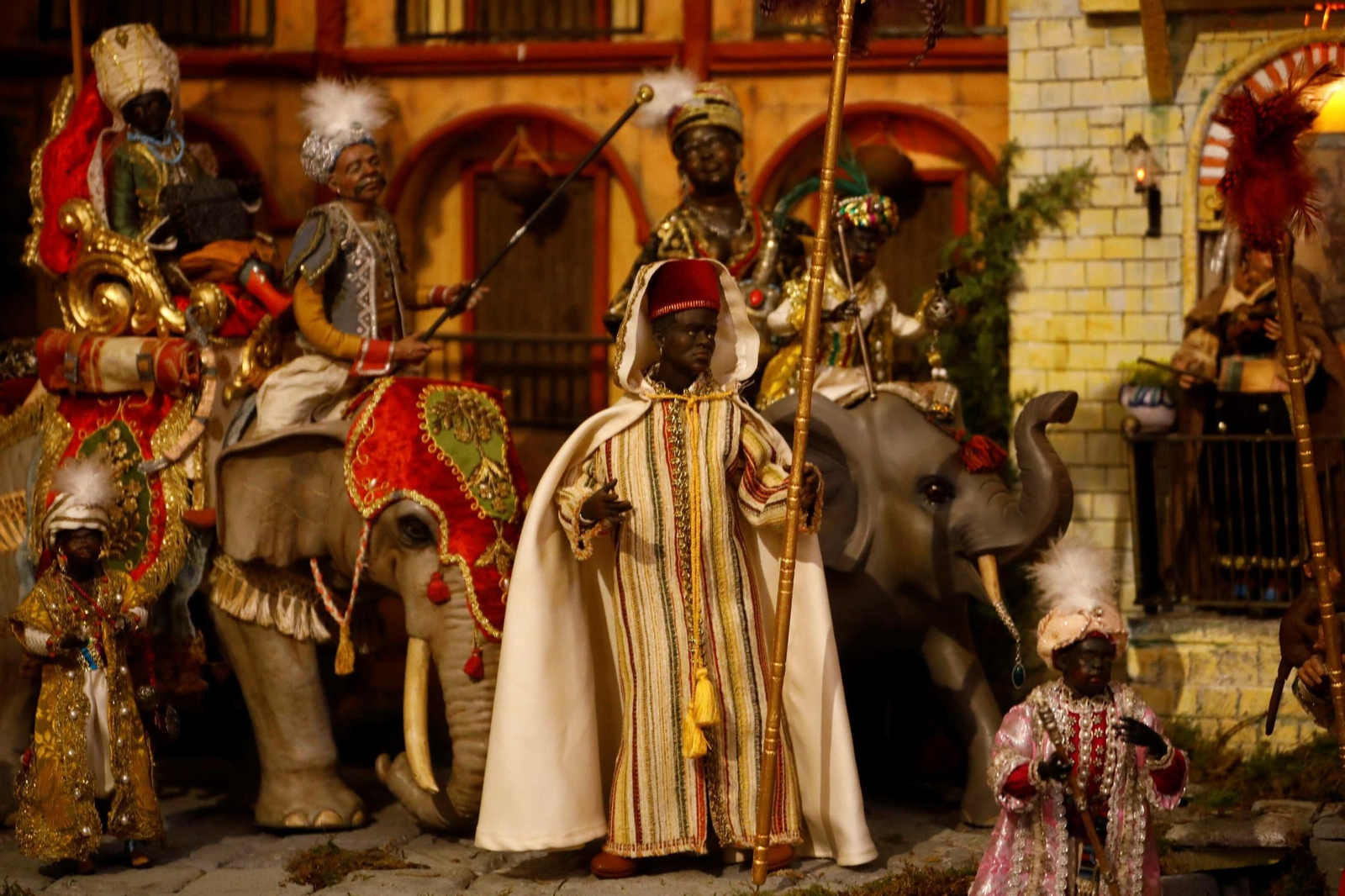 El impresionante belén napolitano de la ermita de la Alegría