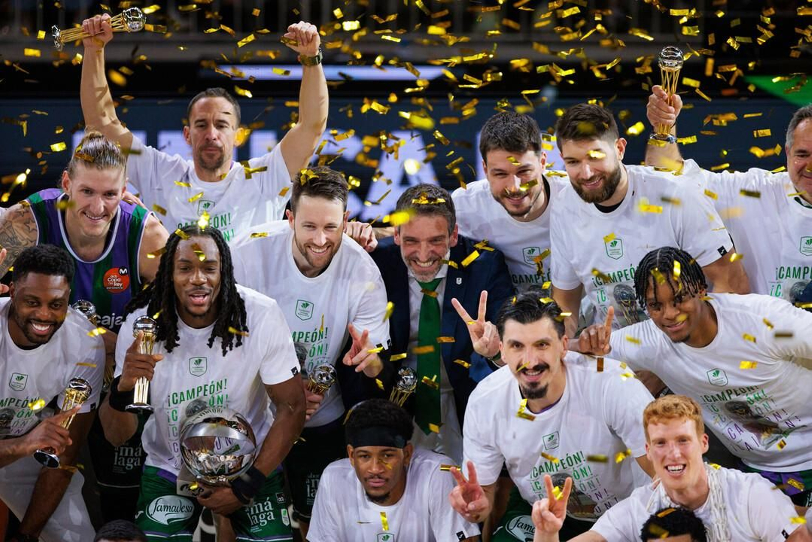 El Unicaja, campeón de Copa: Todas las imágenes del partido, la fiesta y la llegada a Málaga
