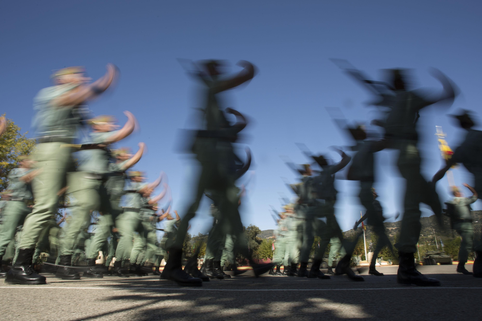 Las fotografías del acto de despedida del contingente de la Legión que partirá a Mali
