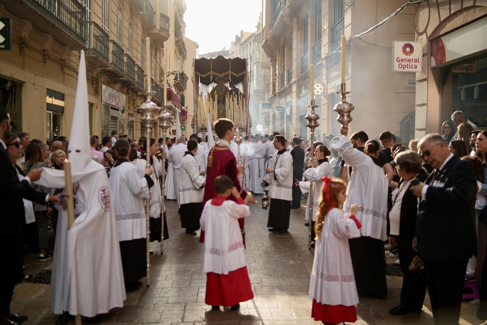 Salutación el Domingo de Ramos en Málaga, en imágenes
