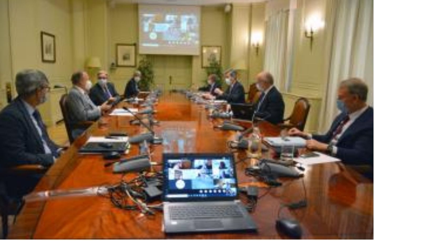 Reunión de Carlos Lesmes con los presidentes de TSJ
