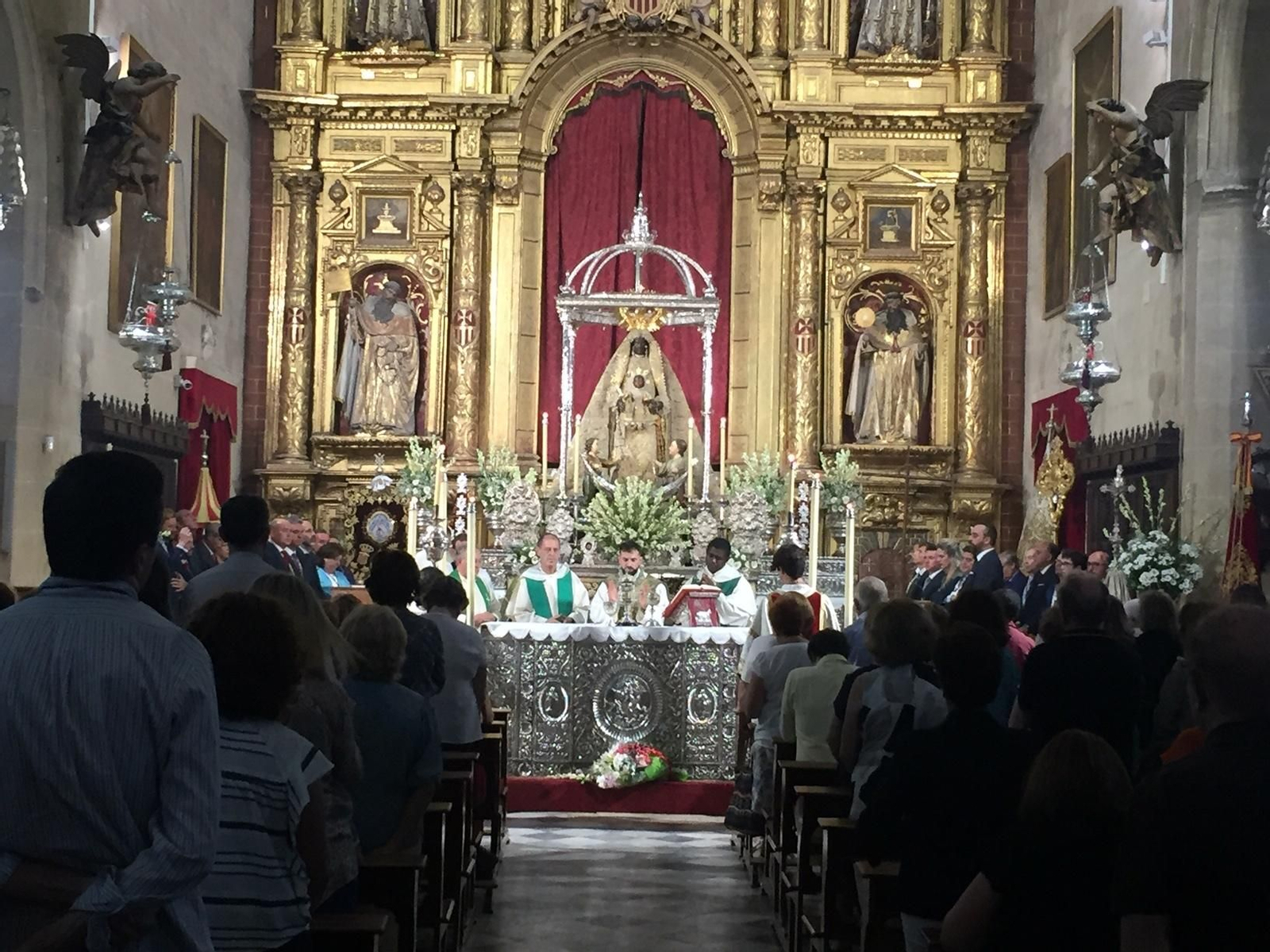 Novena dedicada a la Virgen de la Merced.