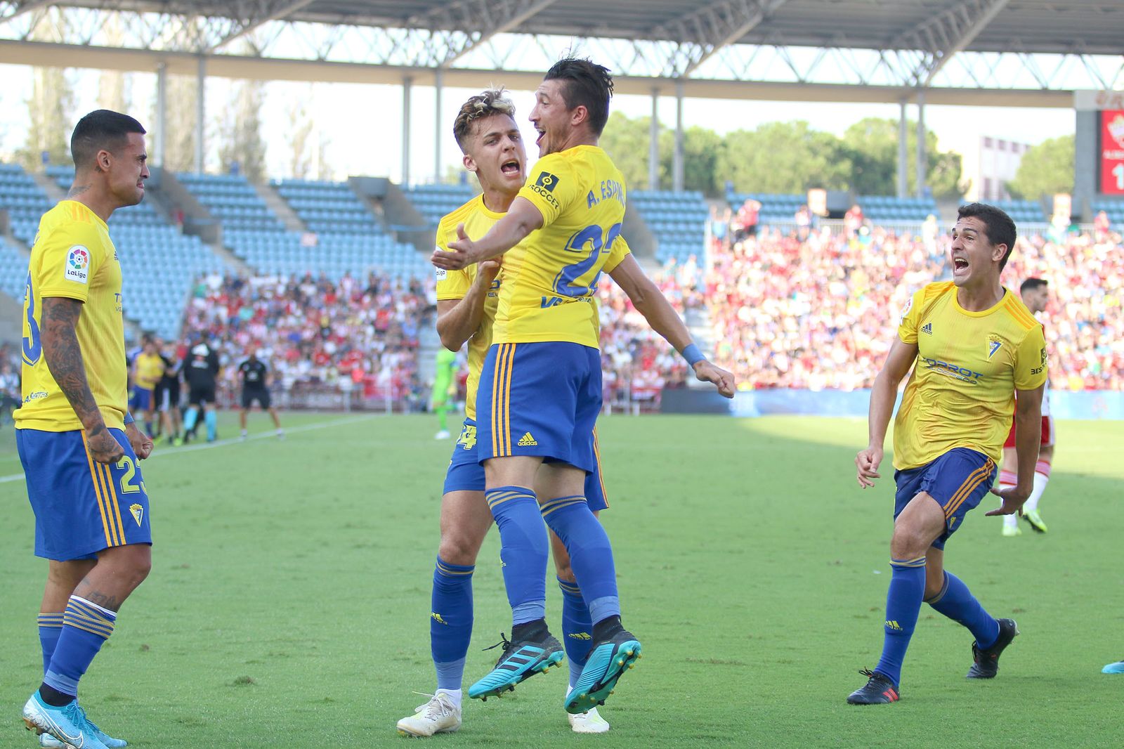 Las imágenes del UD ALMERÍA-CÁDIZ CF