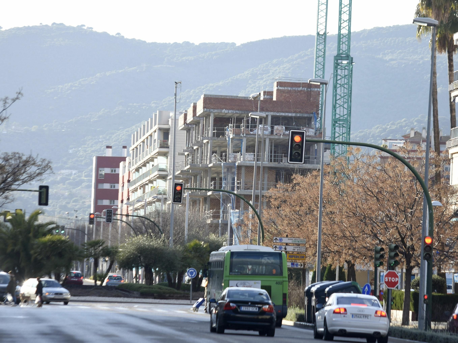 Pisos en construcción en Córdoba capital.