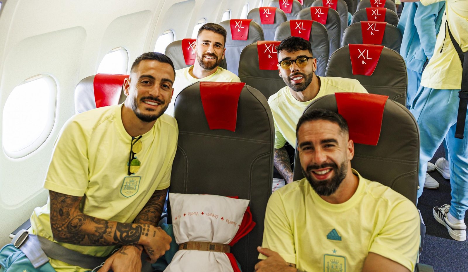 Las fotos de España antes de la gran final contra Inglaterra