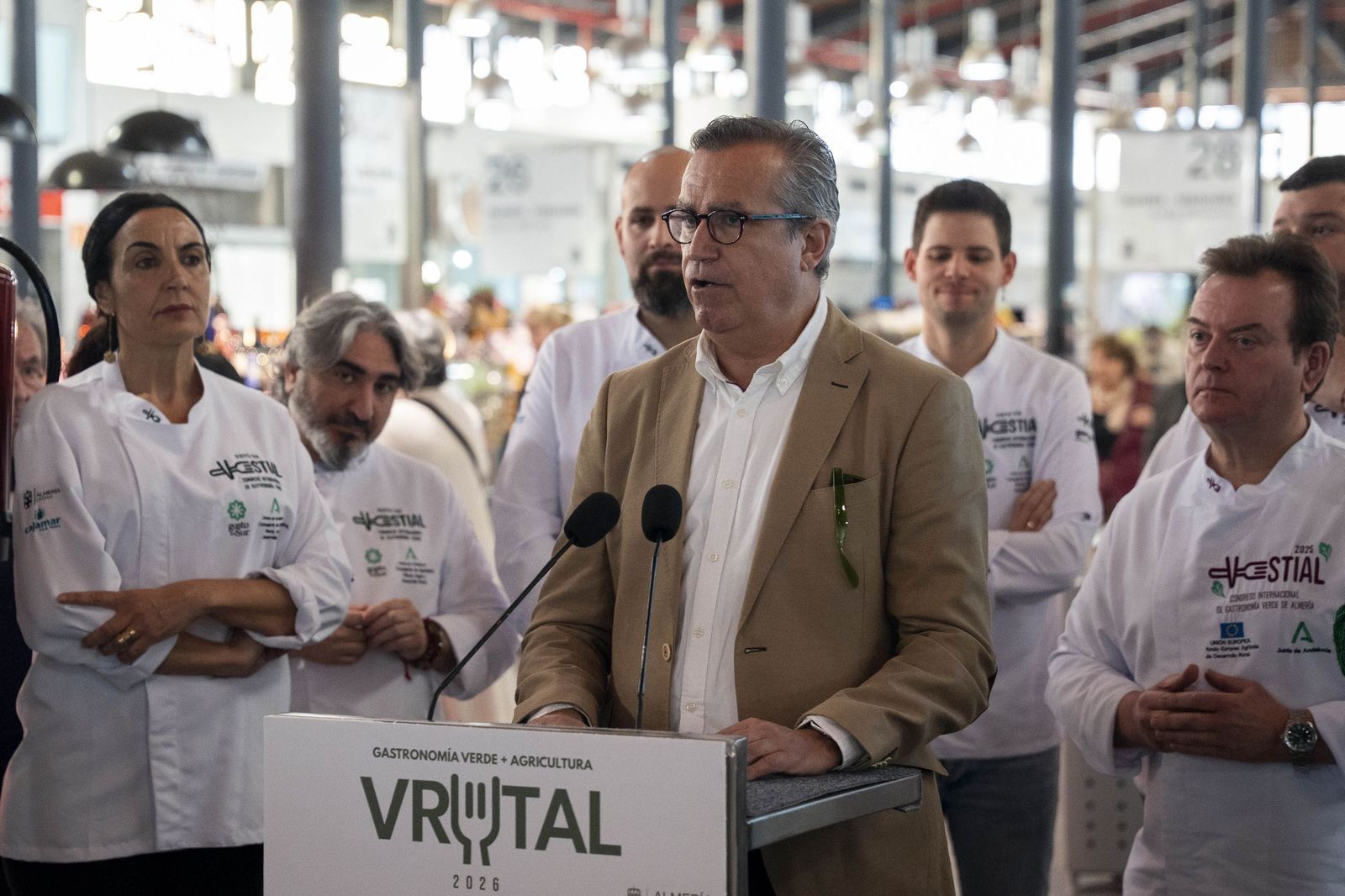 Presentación de Vrutal en el Mercado Central de Almería