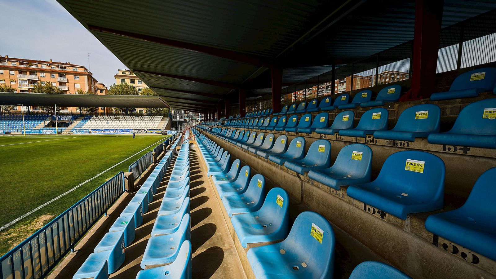 El estadio de El Prado.