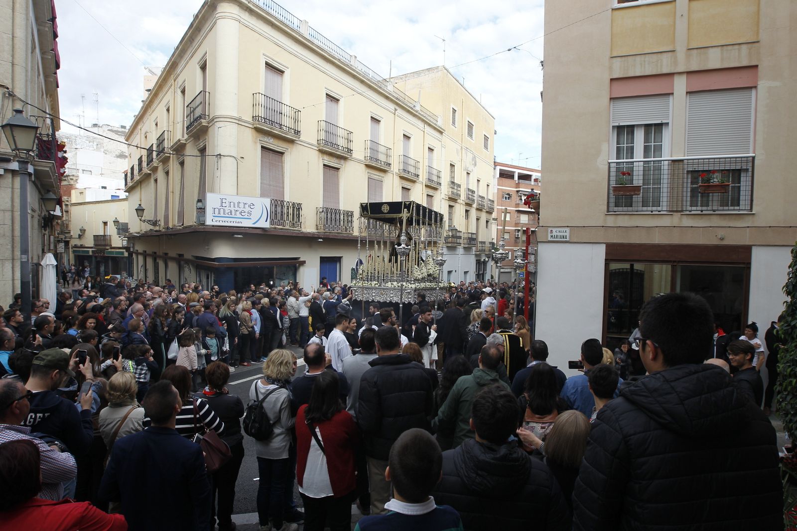 Imágenes de la Procesión del Entierro, Viernes Santo. Semana Santa Almería 2019