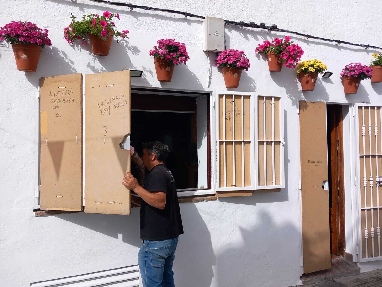 Imágenes de la fiesta del Toro Embolao en Vejer