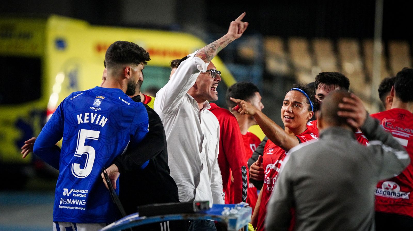 Partido del Xerez CD - Cartaya (0-2)