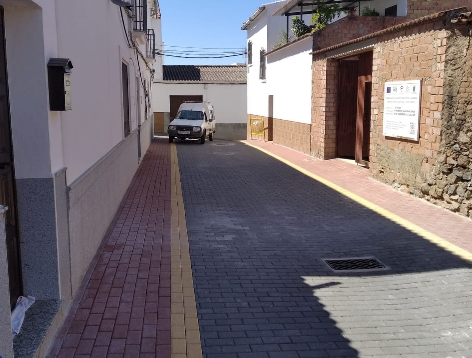 Una calle de Villaviciosa de Córdoba.