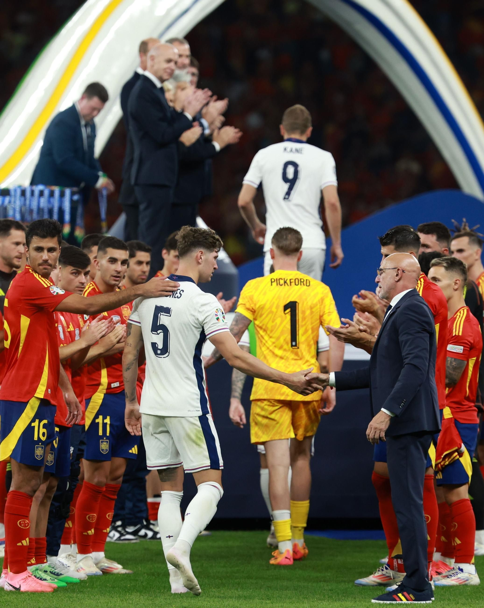 Las mejores fotos del título de España ante Inglaterra