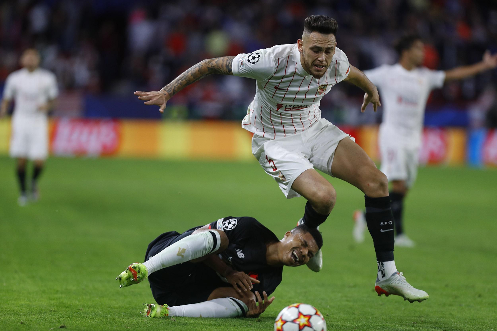 Las imágenes del Sevilla-Lille