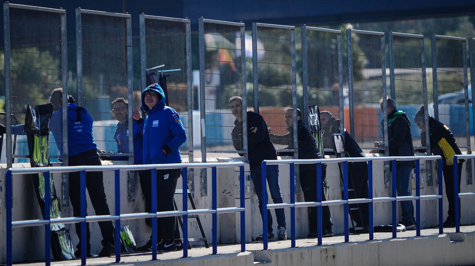 Álvaro Bautista estrena su numero 1 en las pruebas de SBK en Jerez