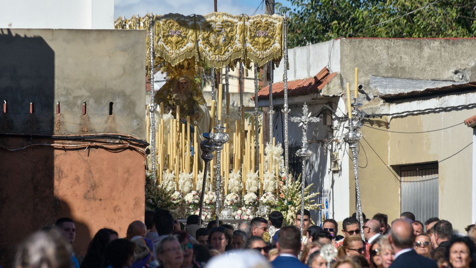 Procesión de la Virgen de La Salud en La Li´nea